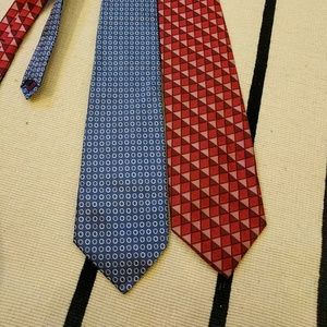 Two Bloomingdale's brand ties